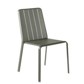 Naterial Idaho Dining Chair Aluminum Forest Green